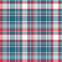 Tartan Seamless Pattern. Scottish Plaid, Template for Design Ornament. Seamless Fabric Texture.
