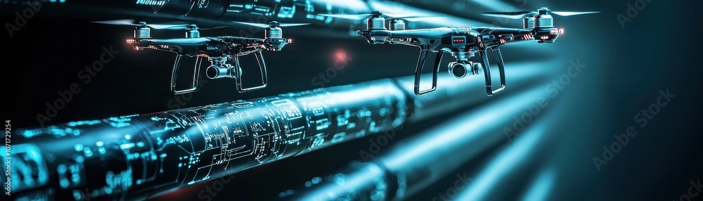 Poster explore the future of infrastructure building an advanced ai-driven underground pipeline network wit