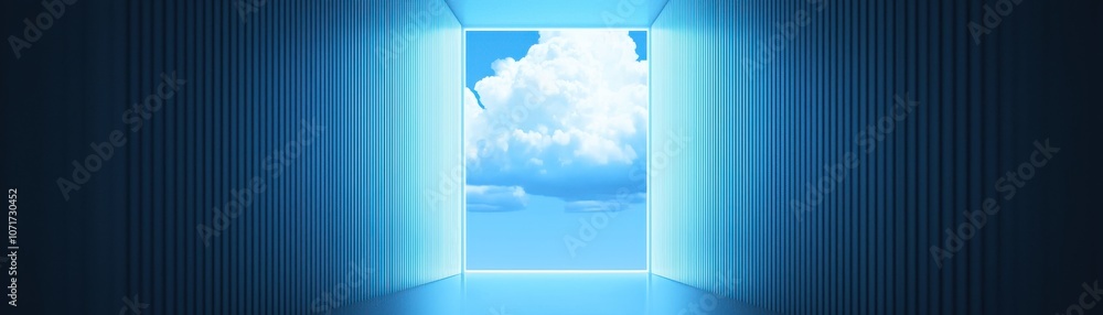 Poster explore the future of cloud ai technology with enhanced end-to-end encryption for secure communicati