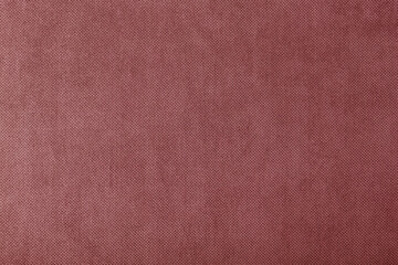 macro texture fabric of large binding for sewing red background color