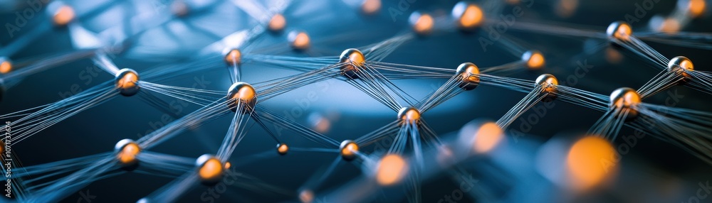 Poster exploring quantum computing applications in material science through advanced cloud ai technology