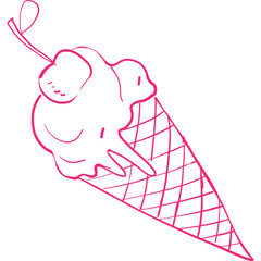Happy birthday simple vector icon