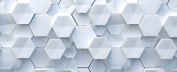 White background with a white hexagon pattern, white in color, simple, minimalist, vector illustration