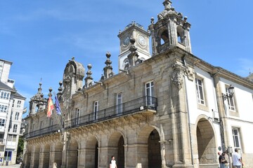 Fototapeta premium Ayuntamiento de Lugo, Galicia