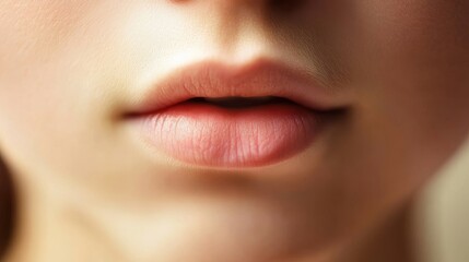 Naklejka premium A close up of a woman lips.