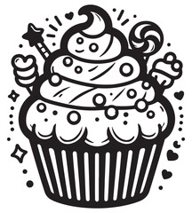 Cupcake Vector