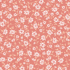 Abstract floral pattern perfect for textile design,