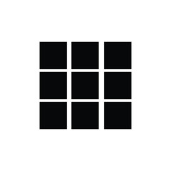Grid glyph icon design, can also be used for user interface. Suitable for mobile apps, web apps and print media.