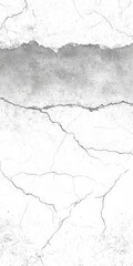 Obraz premium Cracked White Wall Texture