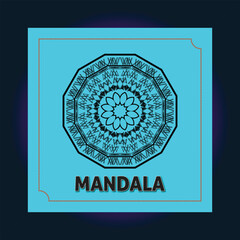 Luxury Mandala Background design. Decorative mandala for print, brochure, poster, flyer, cover, banner etc.