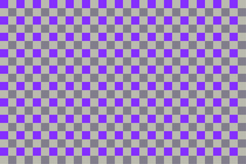 3色の市松模様（パープル）、和柄、背景、壁紙、パターン、おしゃれ