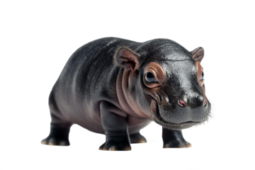 Baby pygmy hippopotamus