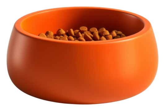 PNG Dry pet food in a pet bowl dog container produce. - Powered by Adobe