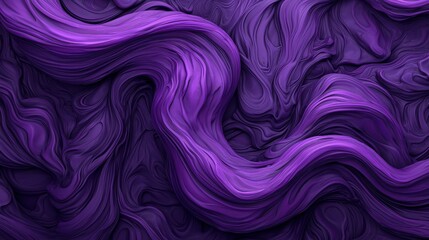 Abstract Purple Swirling Fluid Texture Background