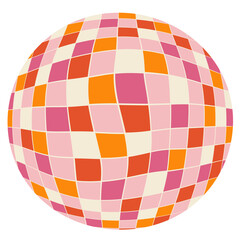 Funky disco ball social media highlight