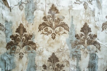 Retro wallpaper, faded tones