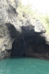 洞窟、佐渡ヶ島、美しい