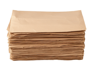 a stack of brown envelopes