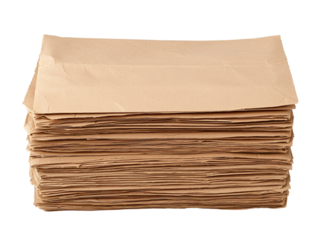 a stack of brown envelopes