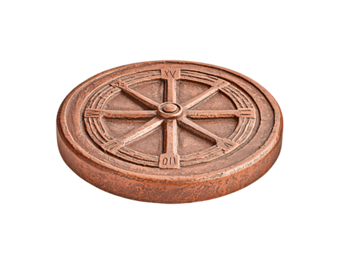 a circular object with a circular design