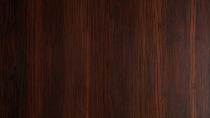 Close-up of dark brown wooden surface with natural grain and texture