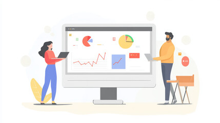 A tool that helps businesses understand their customers better using data and online marketing.