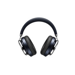 simple black elegant headphones