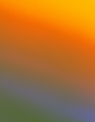 Obraz premium Abstract Gradient Background in Orange, Green,