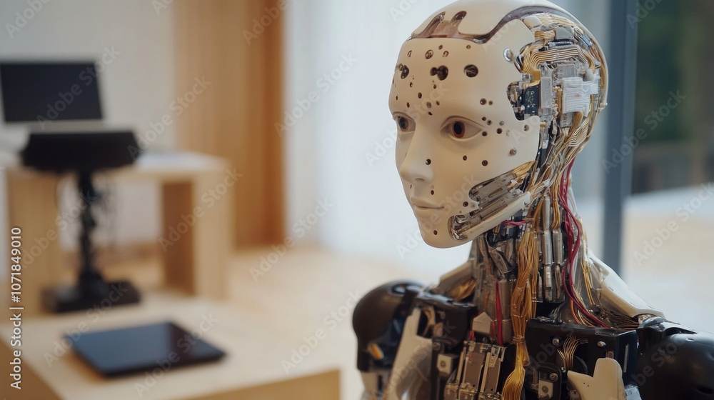 Poster ai is becoming more advanced, using 3d technology to create virtual brains that can talk to us. robo