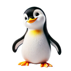 Fototapeta premium Penguin cut out