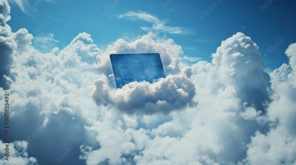 Poster cloud storage lets you save your files online, like on a giant computer in the sky. it keeps your da
