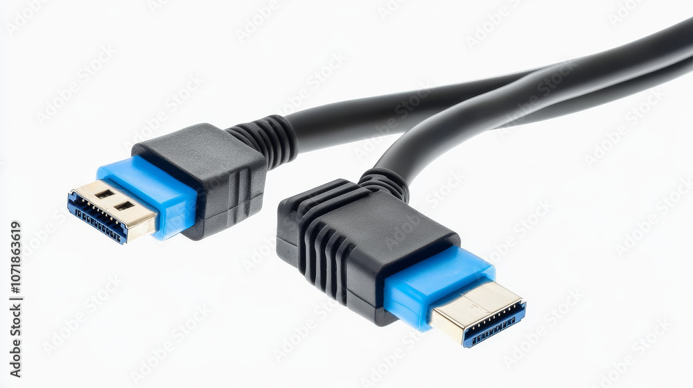 Poster lan cables connect computers to the internet and cloud servers. they use fiber optic or ethernet tec