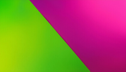 Abstract Green and Pink Diagonal Split Background