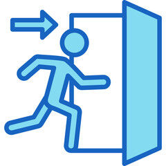 Emergency Exit Icon