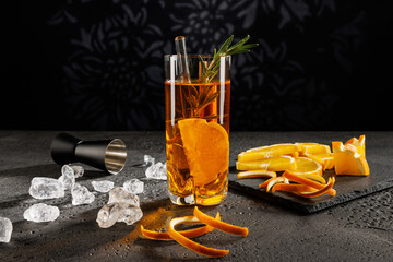Aperol Cocktail im Glas