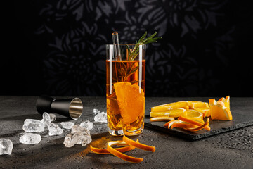 Aperol Cocktail im Glas
