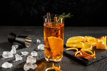 Aperol Cocktail im Glas