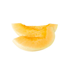 Cantaloupe cutout, full depth of field.