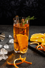 Aperol Cocktail im Glas