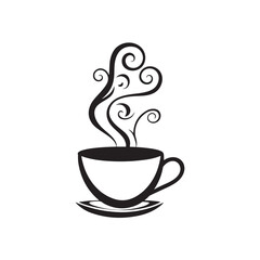 coffee cup smoking