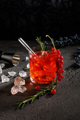Aperol Cocktail im Glas