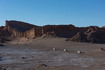 Paisagens Surreais do Valle de la Luna no Deserto do Atacama