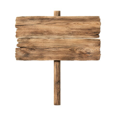 Rustic Wooden Signpost