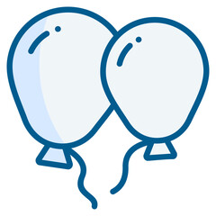 Balloons  Icon Element For Design