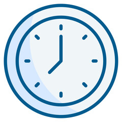 Clock  Icon Element For Design
