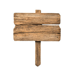 Old Wooden Signpost