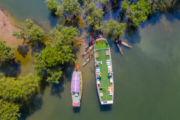 SCENIC RIVER CRUISE AT TANGUAR HOUR, SYLHET, BANGLADESH