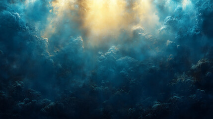 Fototapeta premium Argentina flag theme watercolor cloud background