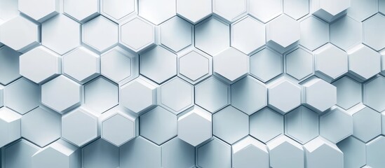 Fototapeta premium Abstract Hexagon Pattern