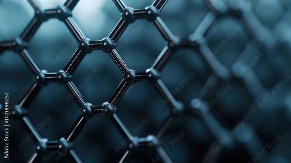 Poster a synthesized network of nanotubes connected in a complex mesh, emphasizing advancements in nanotech